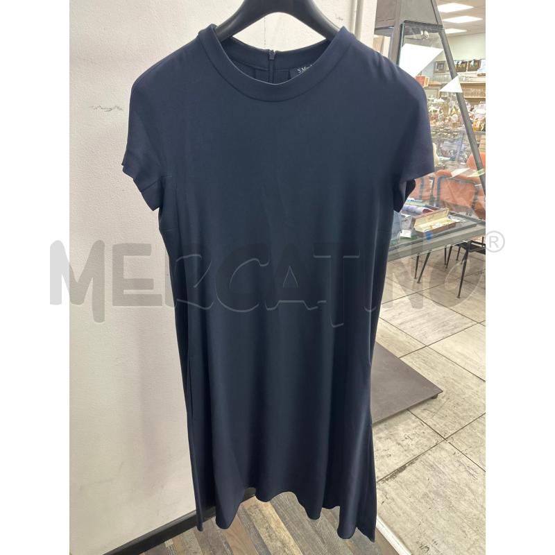 VESTITO DONNA S'MAX MARA BLU MEZZA MANICA  | Mercatino dell'Usato Montesilvano 1
