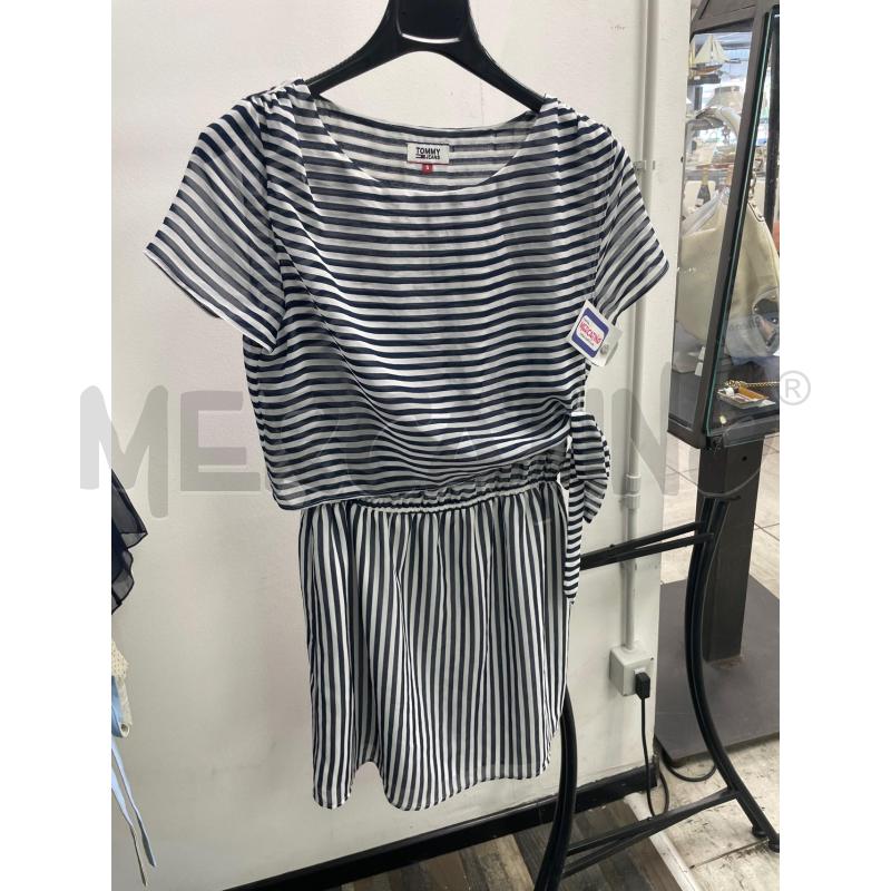 VESTITO DONNA TOMMY RIGA BLU BIANCO TG S | Mercatino dell'Usato Montesilvano 1