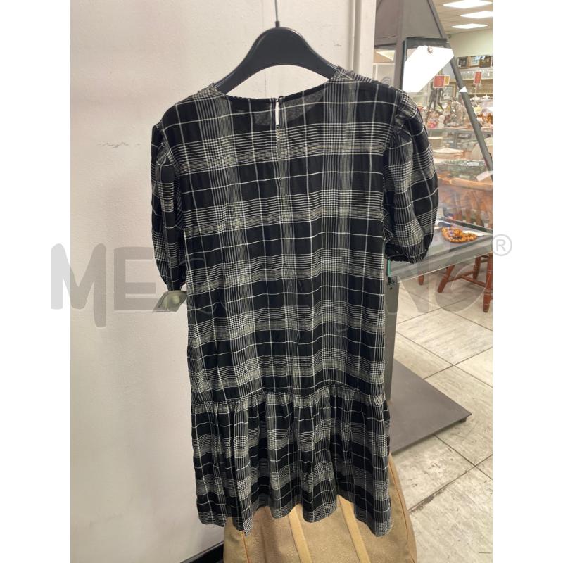 VESTITO DONNA TOP SHOP NERO QUADRETTATO PALLONCINO | Mercatino dell'Usato Montesilvano 3