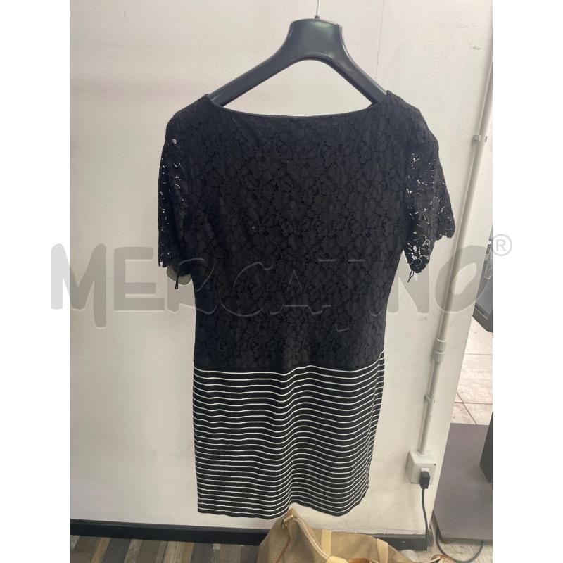 VESTITO DONNA TRUSSARDI NERO BIANCO COPRPINO PIZZO    | Mercatino dell'Usato Montesilvano 2