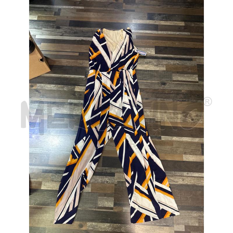 VESTITO DONNA TUTA PANTALONE GIELLO BLU  | Mercatino dell'Usato Montesilvano 1