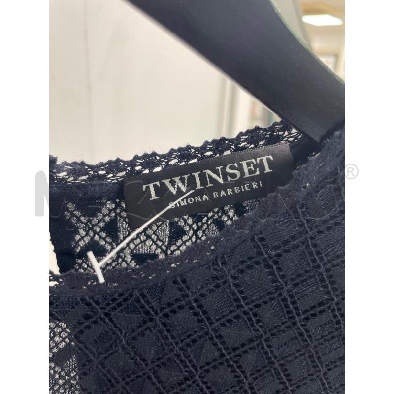VESTITO DONNA TWINSET BLU TRAFORATO  | Mercatino dell'Usato Montesilvano 2