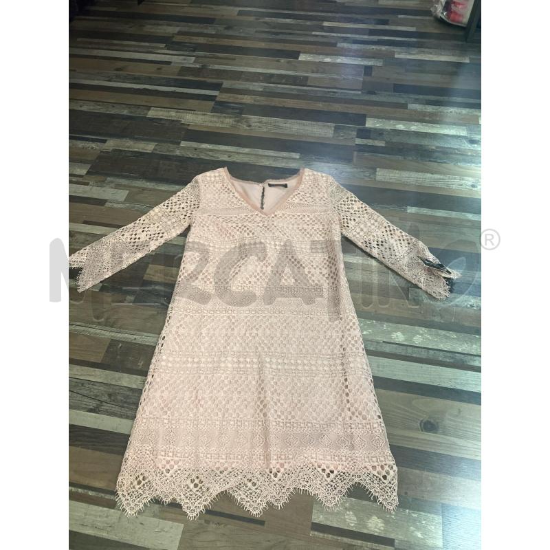 VESTITO DONNA TWIN SEET ROSA PIZZO TG 38 | Mercatino dell'Usato Montesilvano 1