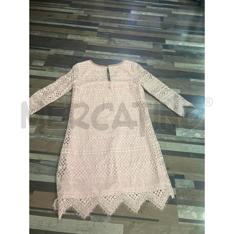 VESTITO DONNA TWIN SEET ROSA PIZZO TG 38 | Mercatino dell'Usato Montesilvano 3