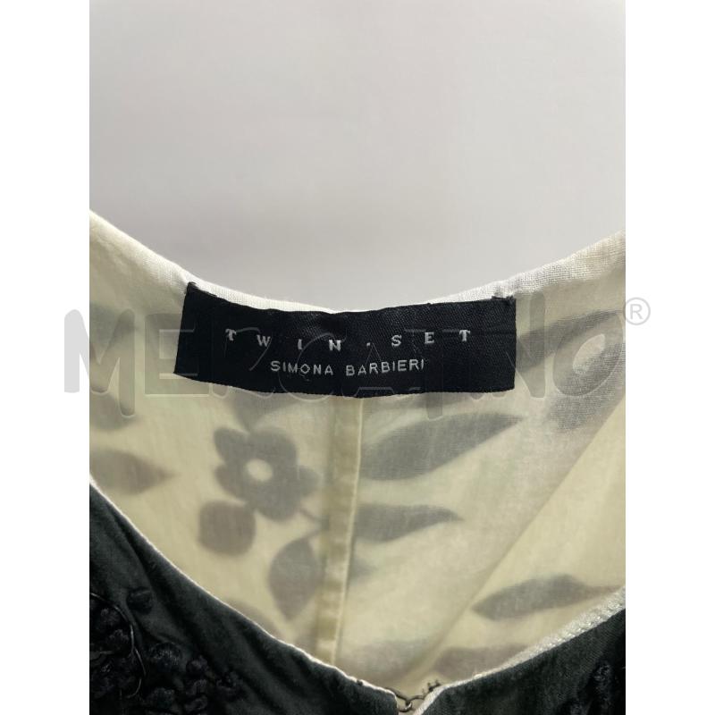 VESTITO DONNA TWIN SET BEIGE NERO  | Mercatino dell'Usato Montesilvano 2