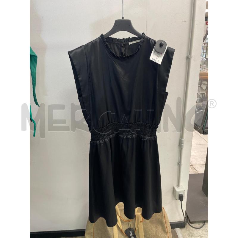 VESTITO DONNA TWO WAY NERO SATINATO | Mercatino dell'Usato Montesilvano 1