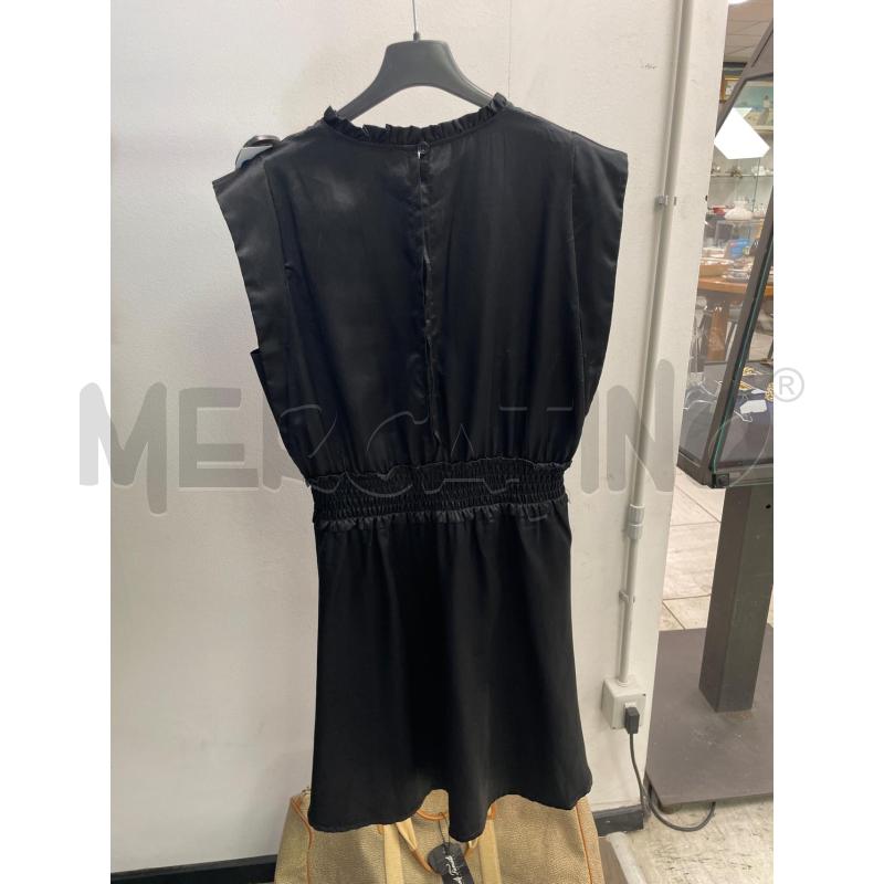 VESTITO DONNA TWO WAY NERO SATINATO | Mercatino dell'Usato Montesilvano 3