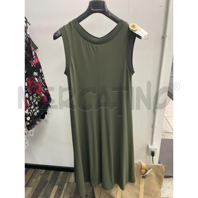 VESTITO DONNA VERDE SMARCHIATO  | Mercatino dell'Usato Montesilvano 1