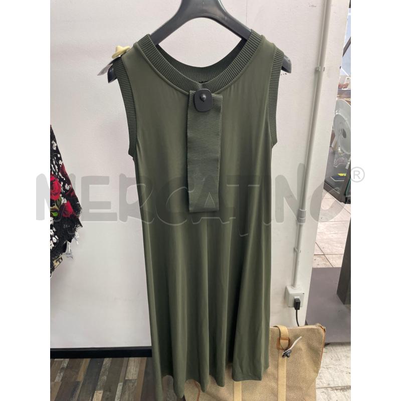 VESTITO DONNA VERDE SMARCHIATO  | Mercatino dell'Usato Montesilvano 2