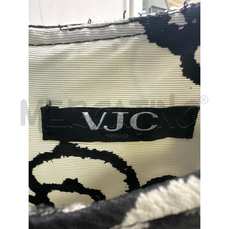 VESTITO DONNA VERSACE JEANS COUTURE BIANCO FIORI NERI | Mercatino dell'Usato Montesilvano 3