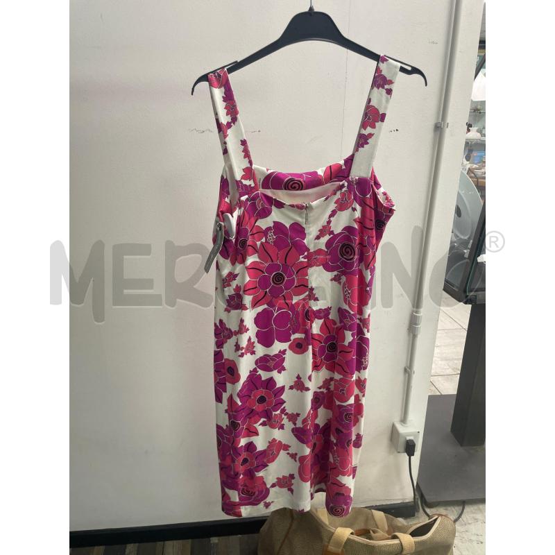 VESTITO DONNA VERSACE JEANS FIORI LILLA   | Mercatino dell'Usato Montesilvano 2
