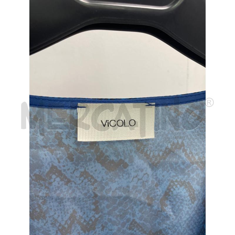 VESTITO DONNA VICOLO BLU STAMPATO PITONATO | Mercatino dell'Usato Montesilvano 2