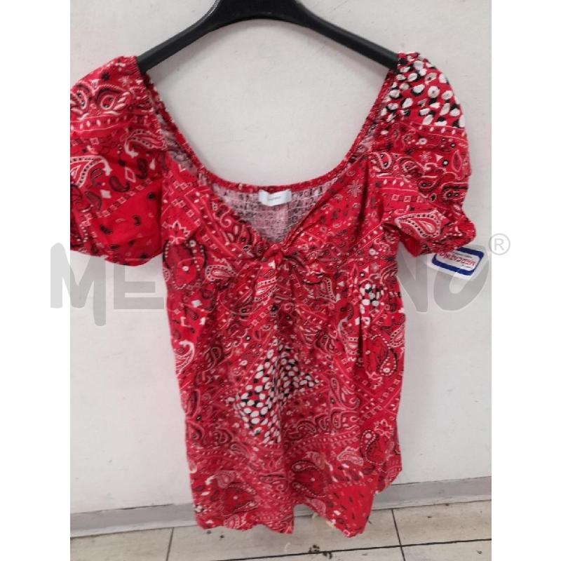 VESTITO DONNA VIC BEE ROSSO FANTASIA BANDANA | Mercatino dell'Usato Montesilvano 1