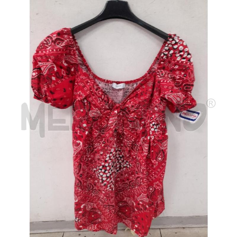 VESTITO DONNA VIC BEE ROSSO FANTASIA BANDANA | Mercatino dell'Usato Montesilvano 2