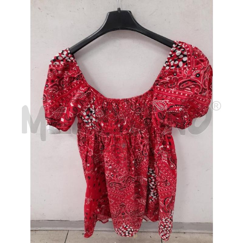 VESTITO DONNA VIC BEE ROSSO FANTASIA BANDANA | Mercatino dell'Usato Montesilvano 3
