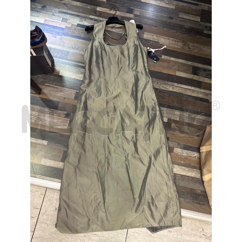 VESTITO DONNA YESSICA TESSUTO VERDE RIFLETTENTE | Mercatino dell'Usato Montesilvano 1