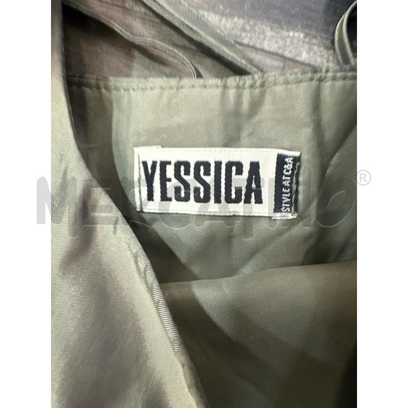 VESTITO DONNA YESSICA TESSUTO VERDE RIFLETTENTE | Mercatino dell'Usato Montesilvano 2