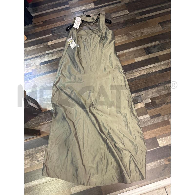 VESTITO DONNA YESSICA TESSUTO VERDE RIFLETTENTE | Mercatino dell'Usato Montesilvano 4