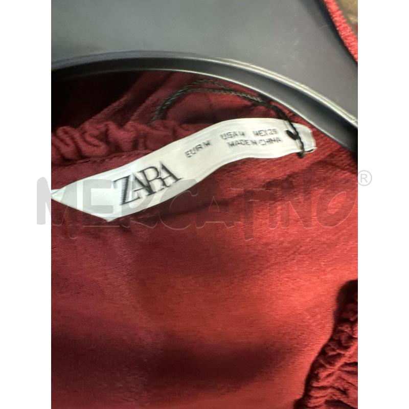 VESTITO DONNA ZARALUNGO VOLANT ROSSO | Mercatino dell'Usato Montesilvano 2