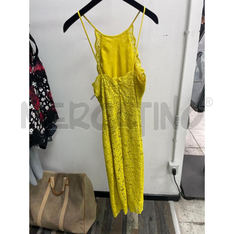VESTITO DONNA ZARA GIALLO PIZZO | Mercatino dell'Usato Montesilvano 2