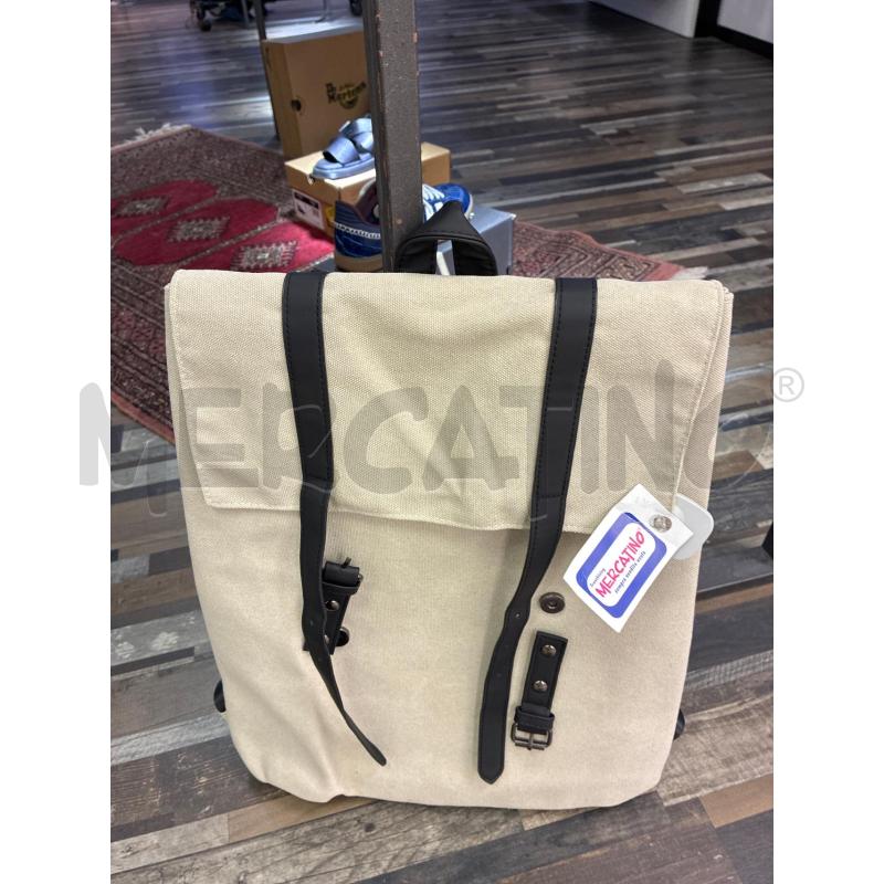 ZAINO DONNA BEIGE NERO | Mercatino dell'Usato Montesilvano 2