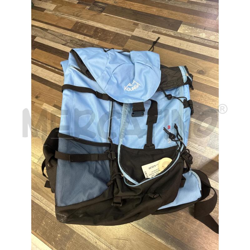 ZAINO TREKKING KOUNGA AZZURRO BONPLAND 50 | Mercatino dell'Usato Montesilvano 1