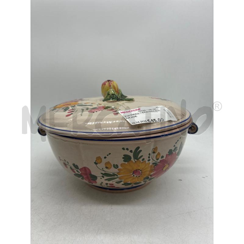 ZUPPIERA CERAMIOCA VINTAGE  | Mercatino dell'Usato Montesilvano 2