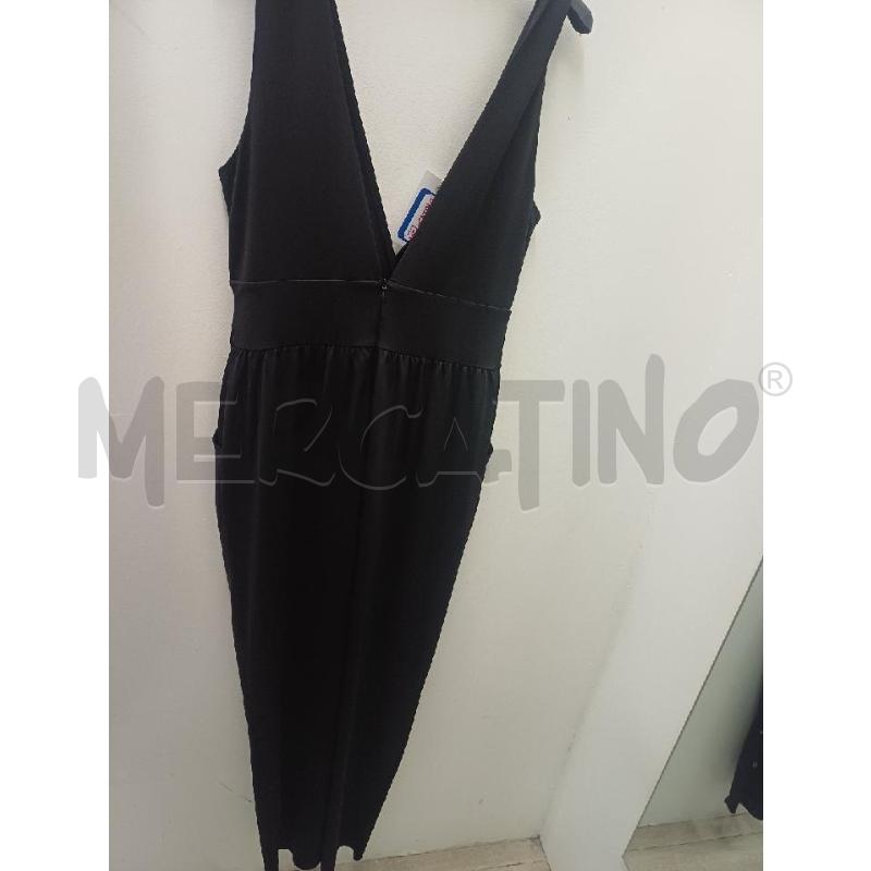 ABITO DONNA ACCESS NERO LUNGO SCOLLO PROFONDO | Mercatino dell'Usato Perugia 4