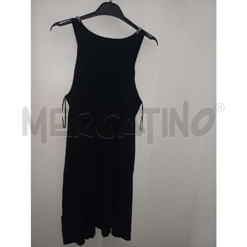 ABITO DONNA BLUGIRL NERO PERLINE SCOLLO  | Mercatino dell'Usato Perugia 4