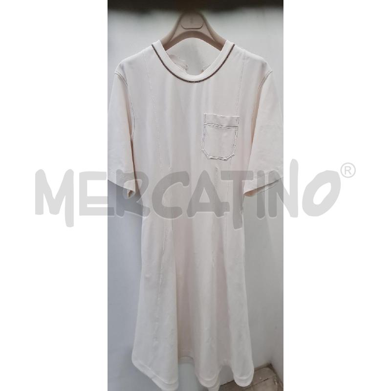 ABITO DONNA BRUNALLO CUCINELLI BIANCO MONILI | Mercatino dell'Usato Perugia 1
