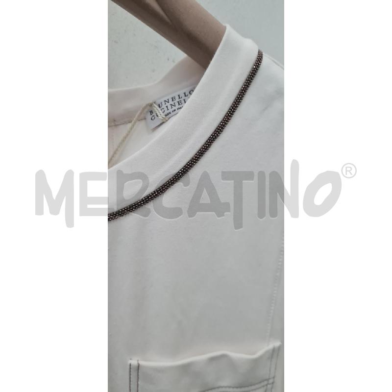 ABITO DONNA BRUNALLO CUCINELLI BIANCO MONILI | Mercatino dell'Usato Perugia 2