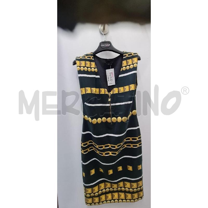 ABITO DONNA CLASS CAVALLI NERO ORO | Mercatino dell'Usato Perugia 1