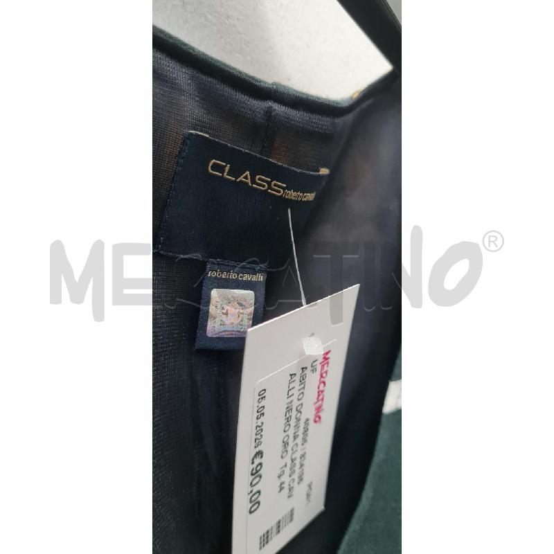 ABITO DONNA CLASS CAVALLI NERO ORO | Mercatino dell'Usato Perugia 2