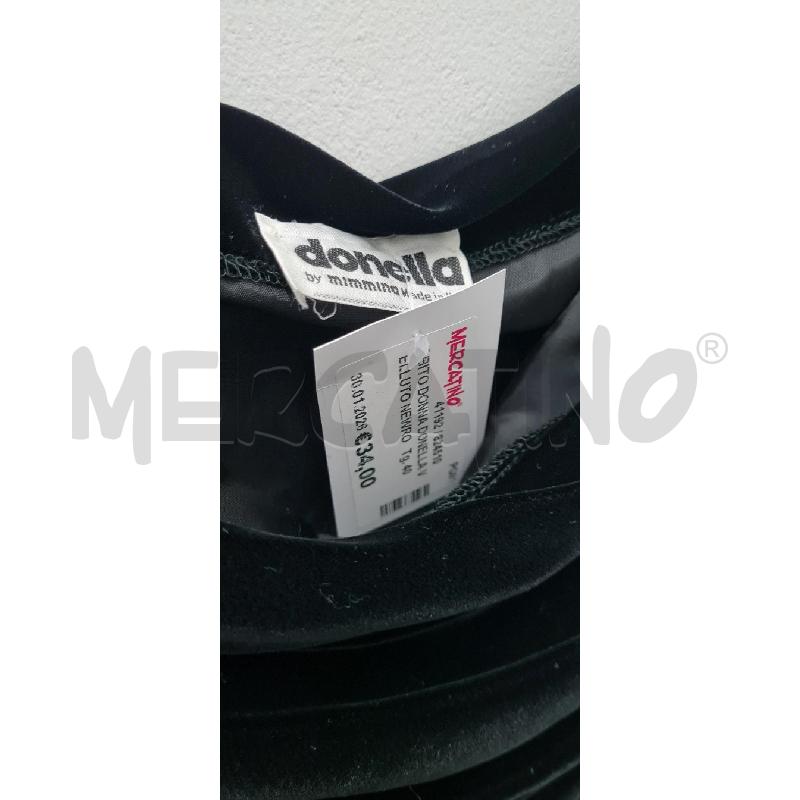 ABITO DONNA DONELLA VELLUTO NEWRO  | Mercatino dell'Usato Perugia 2