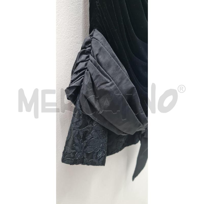 ABITO DONNA DONELLA VELLUTO NEWRO  | Mercatino dell'Usato Perugia 3
