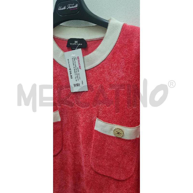ABITO DONNA ELISABETTA FRANCHI BIANCO E CORALLO | Mercatino dell'Usato Perugia 2