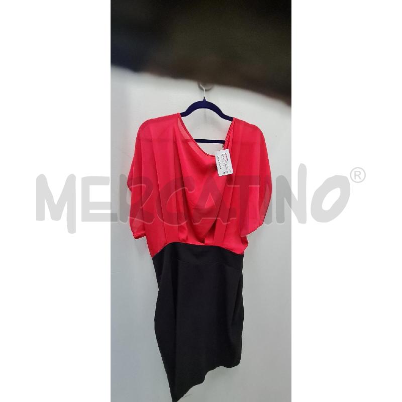 ABITO DONNA KORALLINE NERO ROSA | Mercatino dell'Usato Perugia 1