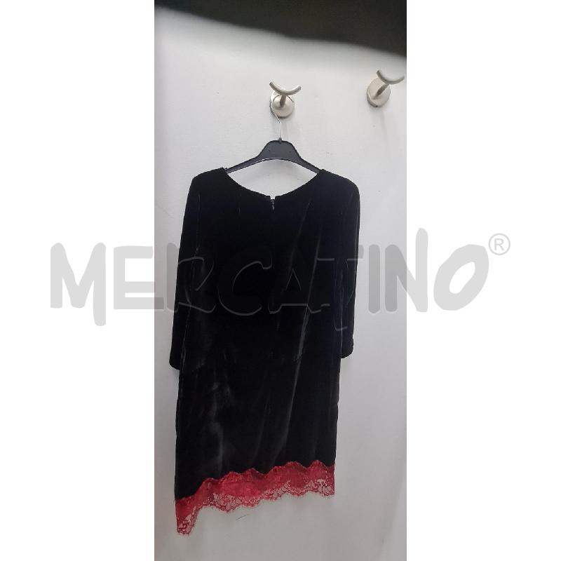 ABITO DONNA LIU.JO VELLUTO PIZZO ROSA | Mercatino dell'Usato Perugia 3