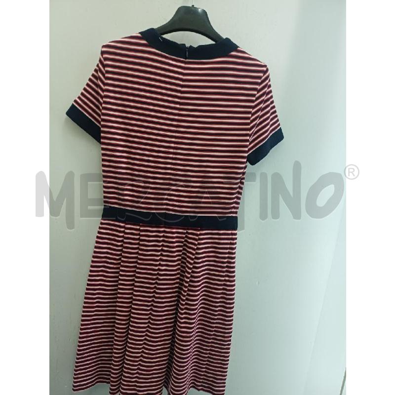 ABITO DONNA LIU JO RIGHE ROSSO BLU BIANCA | Mercatino dell'Usato Perugia 4