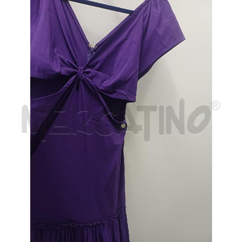 ABITO DONNA LIU JO VIOLA FIOCCO APERTURA  | Mercatino dell'Usato Perugia 3