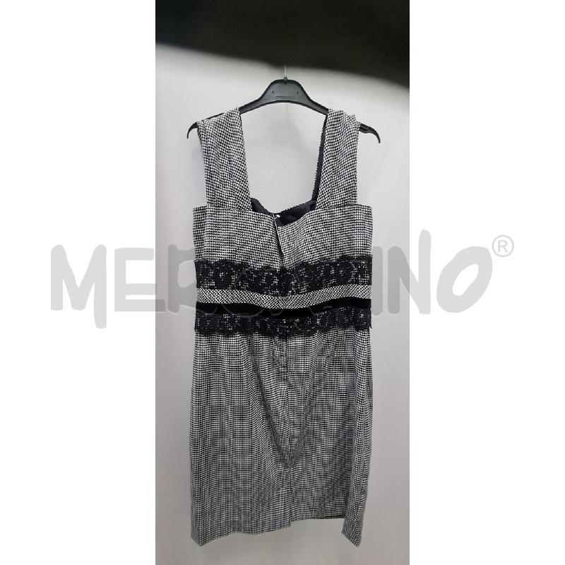 ABITO DONNA LUISA SPAGNOLI BIANCO NERO  | Mercatino dell'Usato Perugia 3