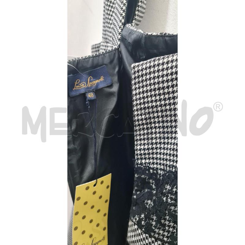 ABITO DONNA LUISA SPAGNOLI BIANCO NERO  | Mercatino dell'Usato Perugia 4