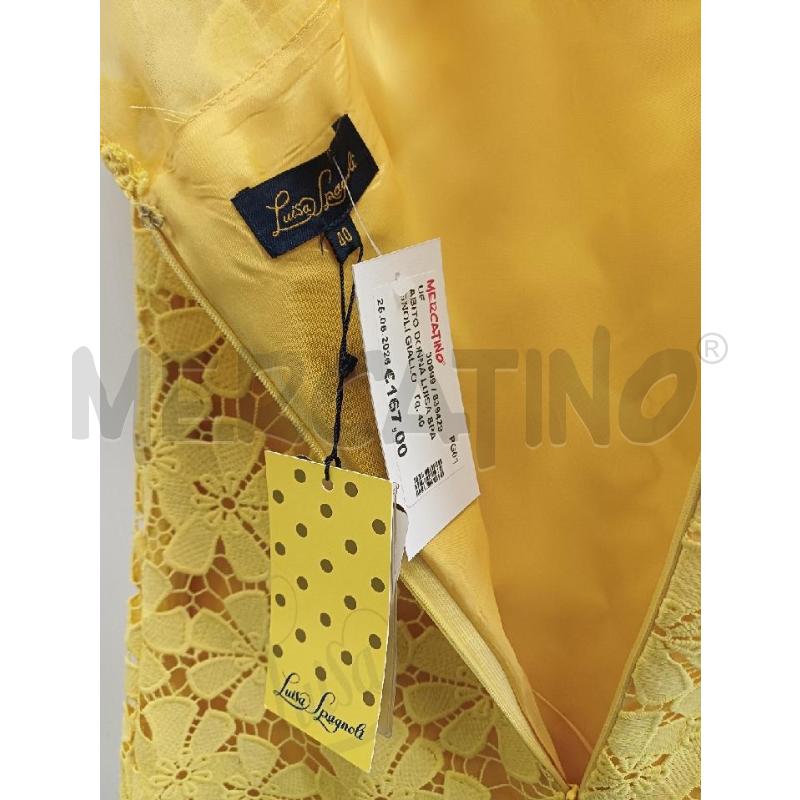 ABITO DONNA LUISA SPAGNOLI GIALLO  | Mercatino dell'Usato Perugia 3