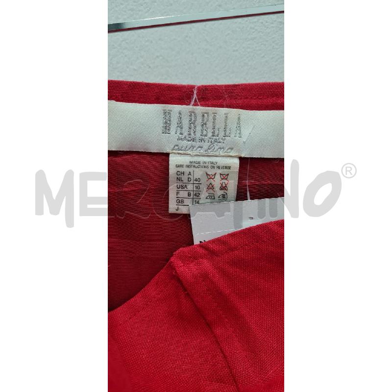 ABITO DONNA MARELLA LINO ROSSO | Mercatino dell'Usato Perugia 4