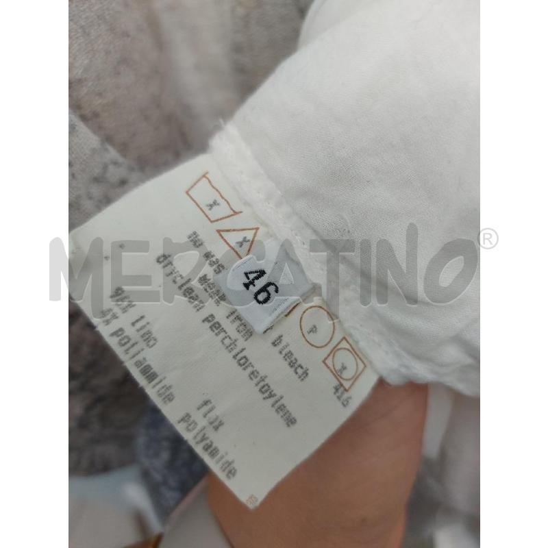 ABITO DONNA METAMORFOSI BIANCO CERCHI STAMPA ASTRATTA  | Mercatino dell'Usato Perugia 3