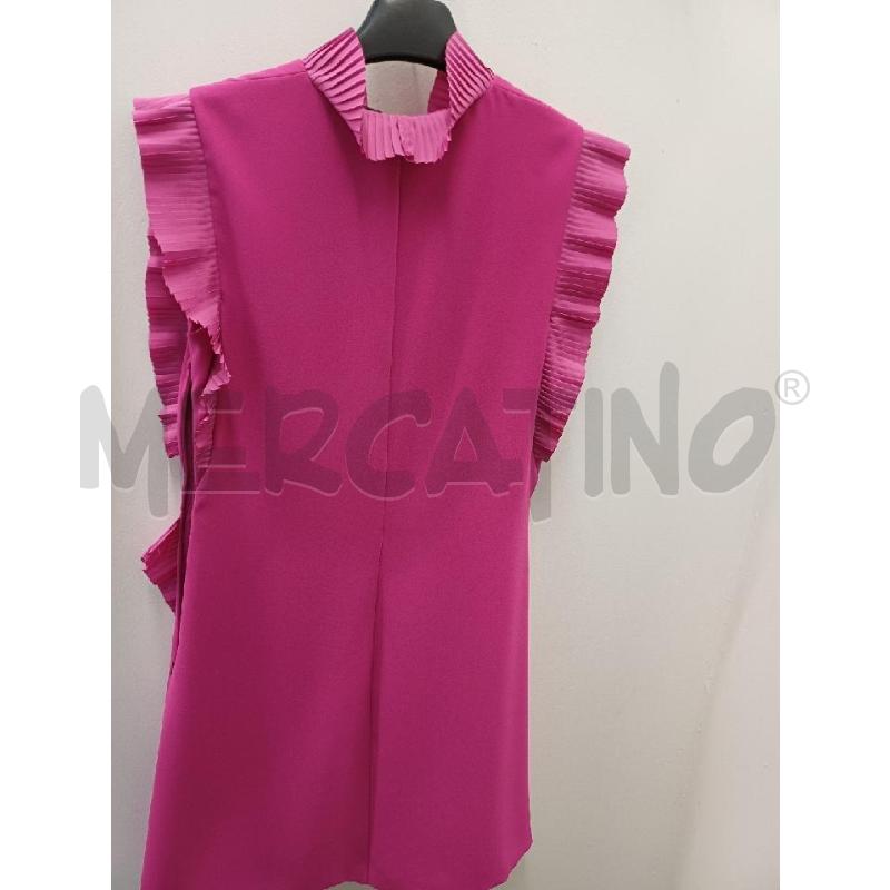 ABITO DONNA PINKO ROSA CINTURA ROSSA | Mercatino dell'Usato Perugia 4