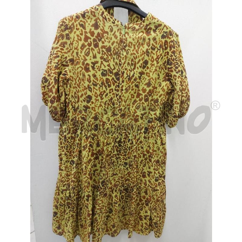 ABITO DONNA PINKO VERDE MACULATO CON CINTURA | Mercatino dell'Usato Perugia 3