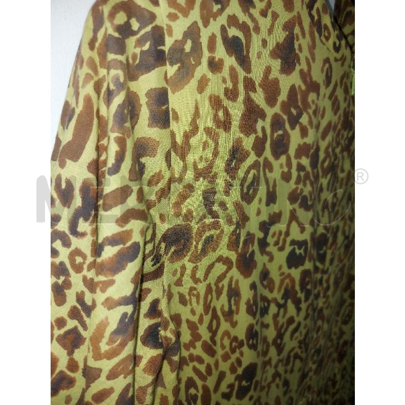 ABITO DONNA PINKO VERDE MACULATO CON CINTURA | Mercatino dell'Usato Perugia 4