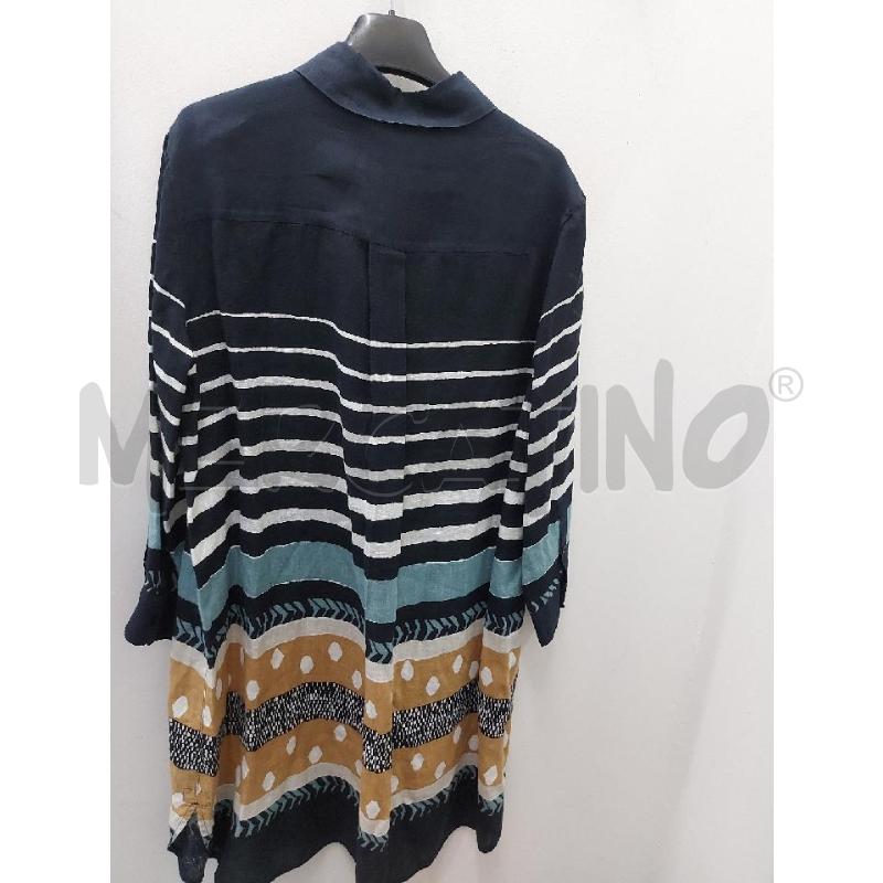 ABITO DONNA WEEK END MAX MARA BLU A CAMICIA | Mercatino dell'Usato Perugia 4