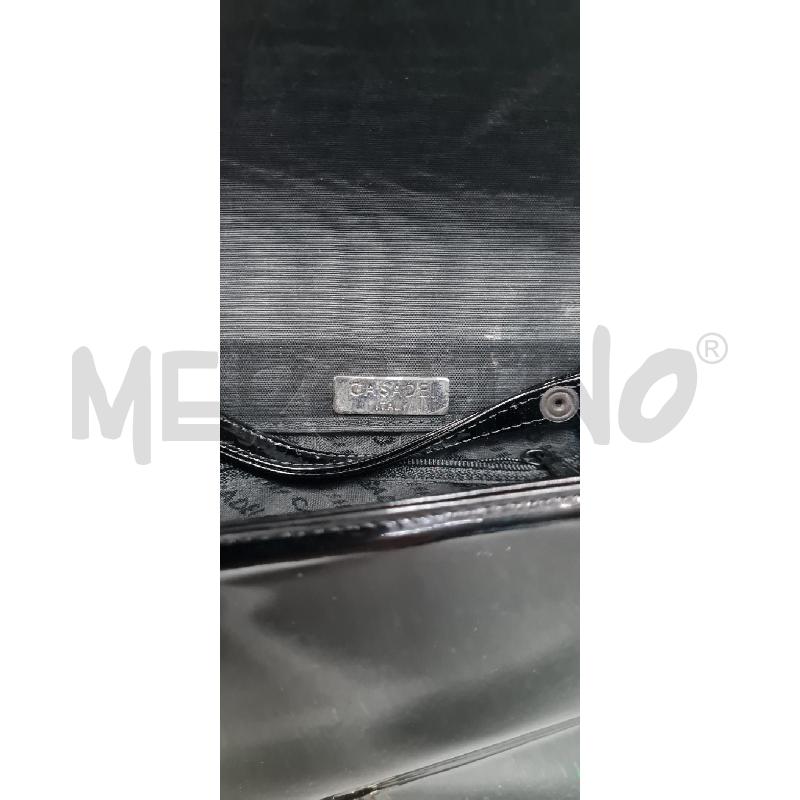 BORSA CASADEI NERA LUCIDA | Mercatino dell'Usato Perugia 4